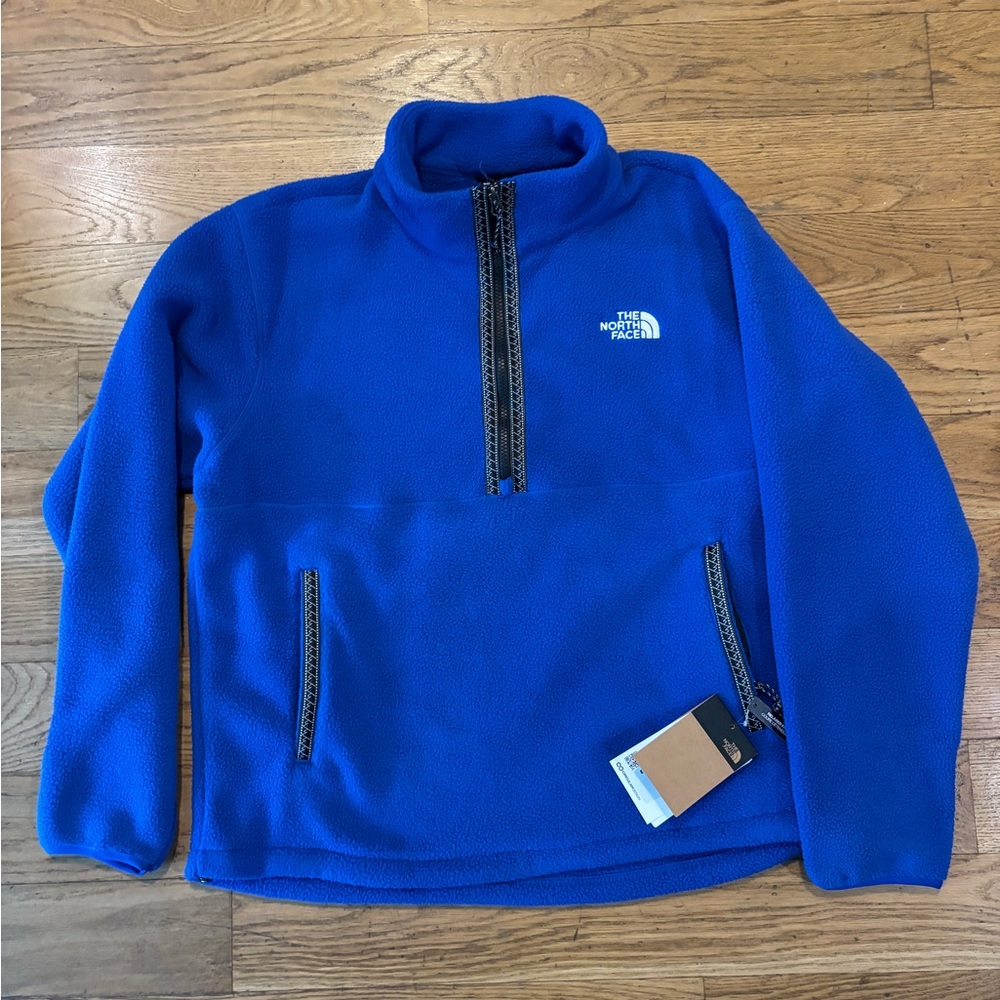 The North Face Royal Blue Half-Zip Fleece
